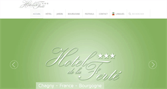 Desktop Screenshot of hotelferte.com